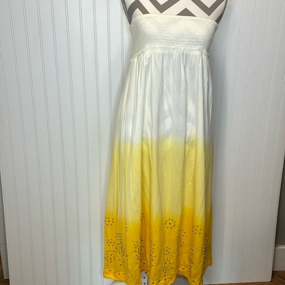 Alberto Makali Tube Top Ombré Dress Size Medium